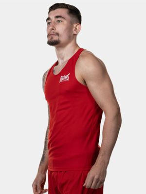 Nike Competition Boxing Vest & Shorts Set - Red